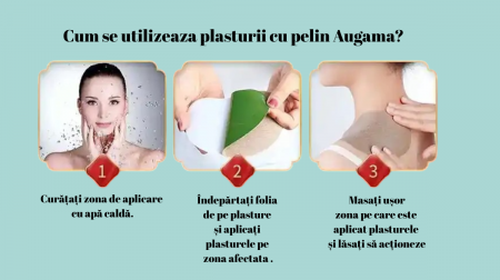 Plasture cu pelin pentru zona umarului Augama 6 buc [2]