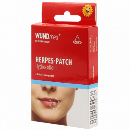  Plasturi si bandaje - Plasturi antiherpetici Wundmed x 6 buc