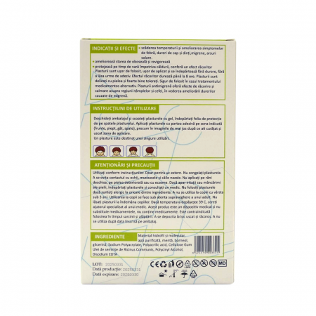 Plasturi antimigrena  4 buc Augama [1]