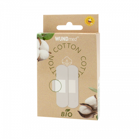  Plasturi si bandaje - Plasturi bumbac organic bio Wundmed 10 buc