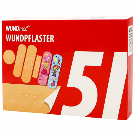  Plasturi si bandaje - Plasturi family pack Wundmed 51 buc
