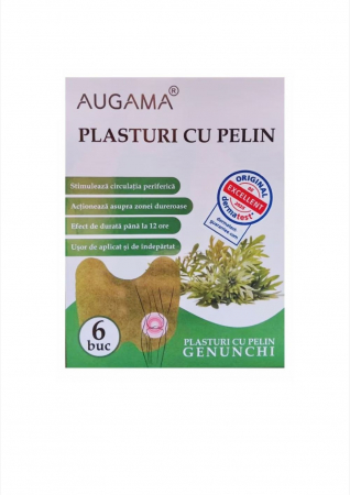 COSMETICE SI INGRIJIRE - Plasturi pentru genunchi cu extract de pelin Augama 6 buc