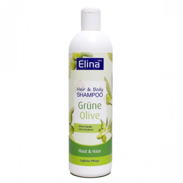  Sampoane - Sampon si gel de dus cu masline Elina med 500 ml