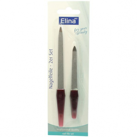 Set 2 pile pentru unghii safir 17 &13cm Elina Med