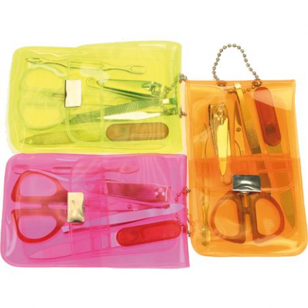 Set manichiura 5 piese 7*11cm in etui de plastic Elina Med