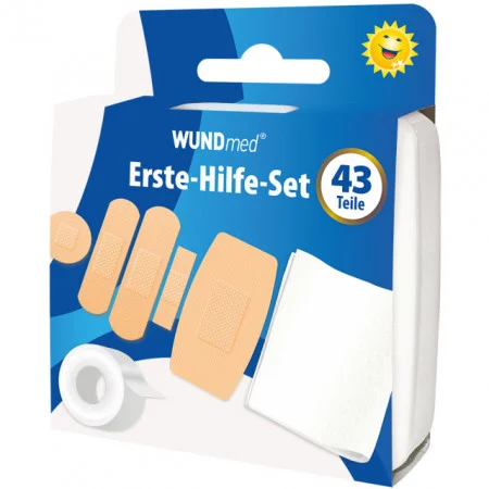  Plasturi si bandaje - Set prim ajutor Wundmed 43 buc