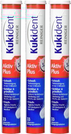 Tablete curatare proteza Kukident Aktiv Plus  99 bucati [1]