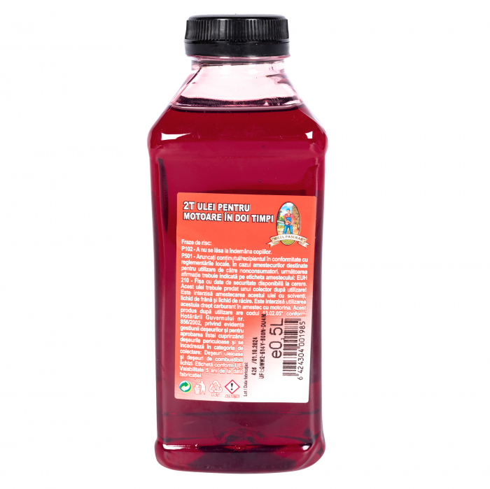 Ulei amestec 2T Micul Padurar, Rosu, 0.5L [2]
