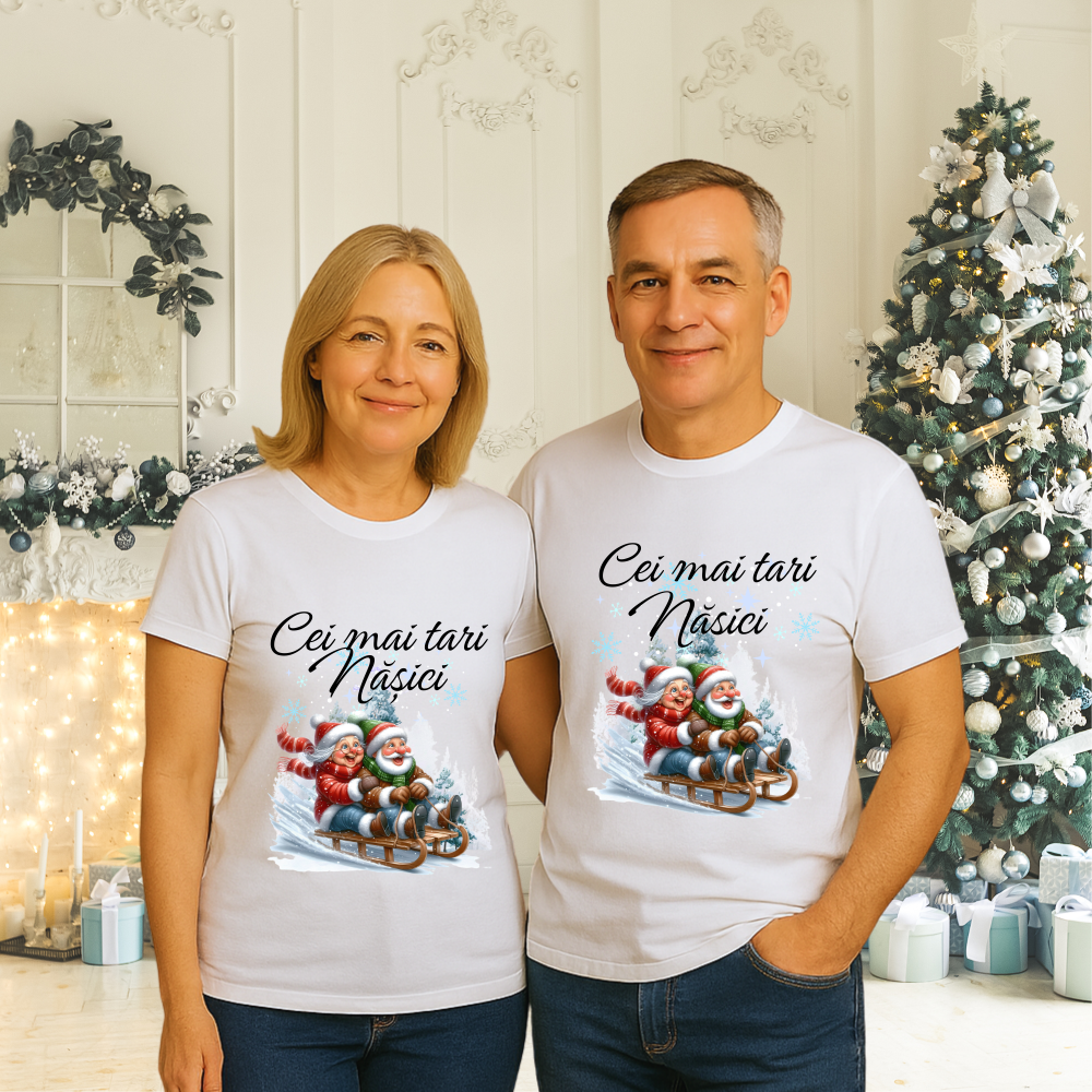 Tricouri personalizate Craciun pentru nasi [1]