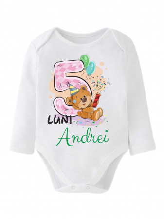 BODY/ TRICOU COPII - BODY  BEBE PERSONALIZAT NR 5