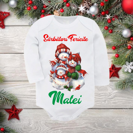 BODY/ TRICOU COPII - BODY/TRICOU CRACIUN NR. 7