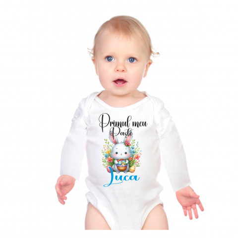 TRICOURI PENTRU PAȘTE - BODY/TRICOU PERSONALIZAT NR. 123
