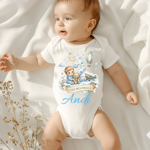 BODY/TRICOURI PERSONALIZATE - BODY/TRICOU PERSONALIZABIL CU CIFRA SI NUME