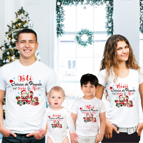 SET 4 TRICOURI PERSONALIZATE CRACIUN NR.114 [0]