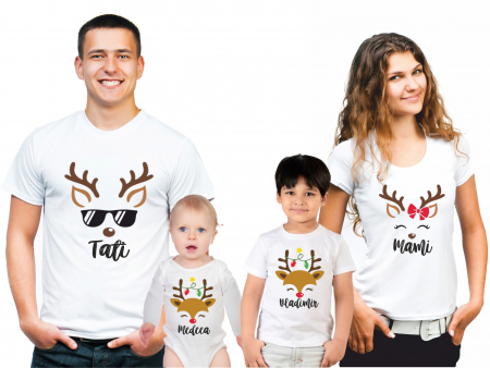 SET 4 PIESE - SET 4 TRICOURI PERSONALIZATE CRACIUN NR.53