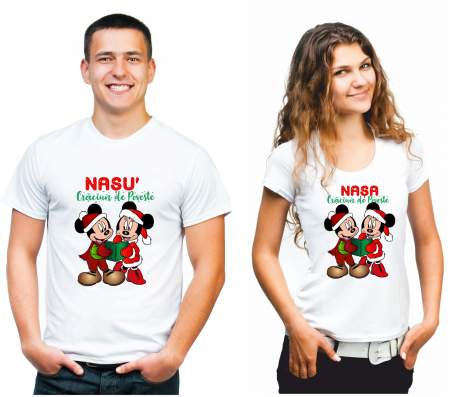 TRICOURI CRACIUN - NASI - Tricouri personalizate Craciun pentru nasi