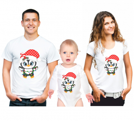 TRICOURI FAMILIE CRACIUN - SET TRICOURI PERSONALIZATE CRACIUN NR 82