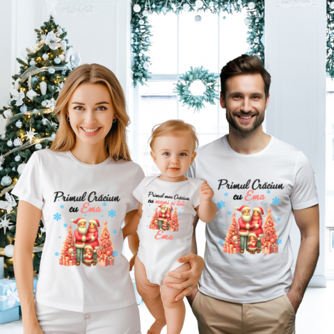 TRICOURI CRACIUN - SET TRICOURI PERSONALIZATE CRACIUN NR 86