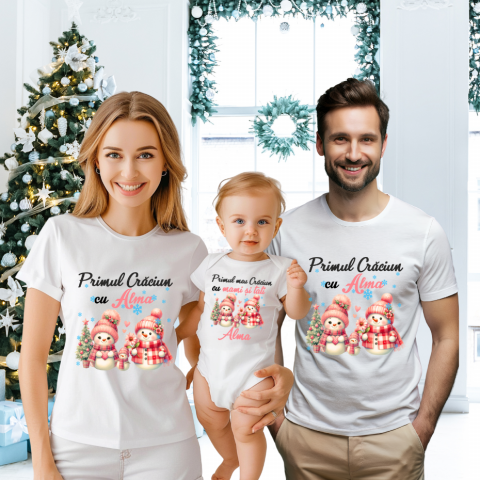 TRICOURI CRACIUN - SET TRICOURI PERSONALIZATE CRACIUN NR 87