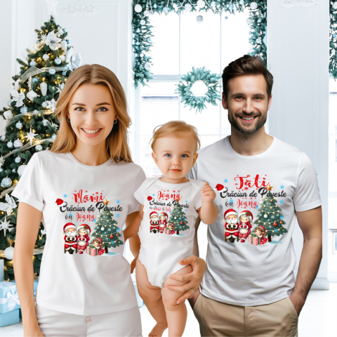 TRICOURI CRACIUN - SET TRICOURI PERSONALIZATE CRACIUN NR 89