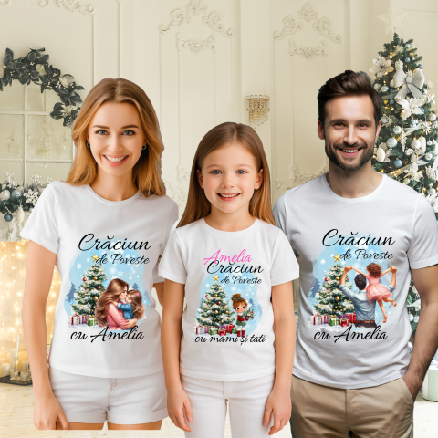 SET 3 PIESE - SET TRICOURI PERSONALIZATE CRACIUN NR 202