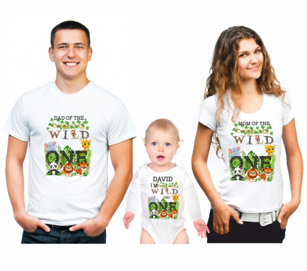 TRICOURI PARINTI + COPIL - Tricouri personalizate