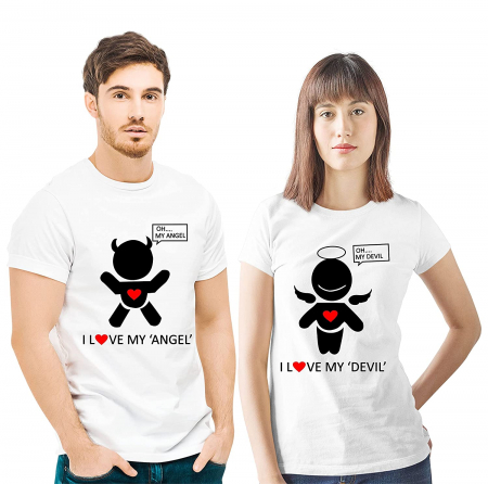 SET CUPLU - Set Tricouri Personalizate