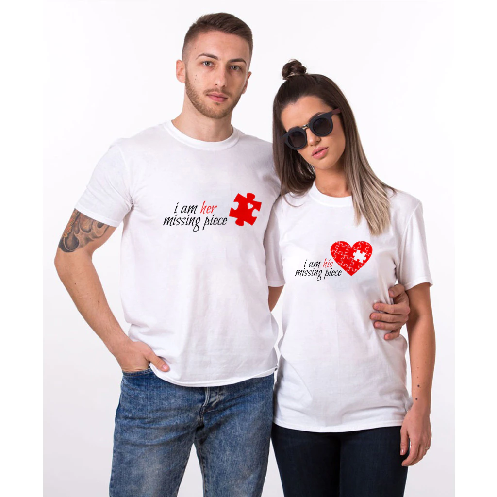 TRICOURI CUPLU - Set Tricouri Personalizate