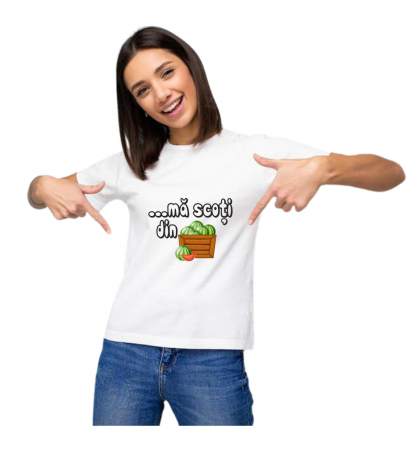 TRICOURI FEMEI - Tricou cu mesaj