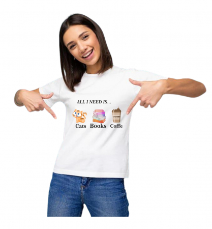 TRICOURI FEMEI - Tricou cu mesaj