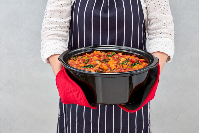 Aparat de gatit lent Judge, otela inoxidabil/ceramica, 5.5 l, argintiu/negru [10]