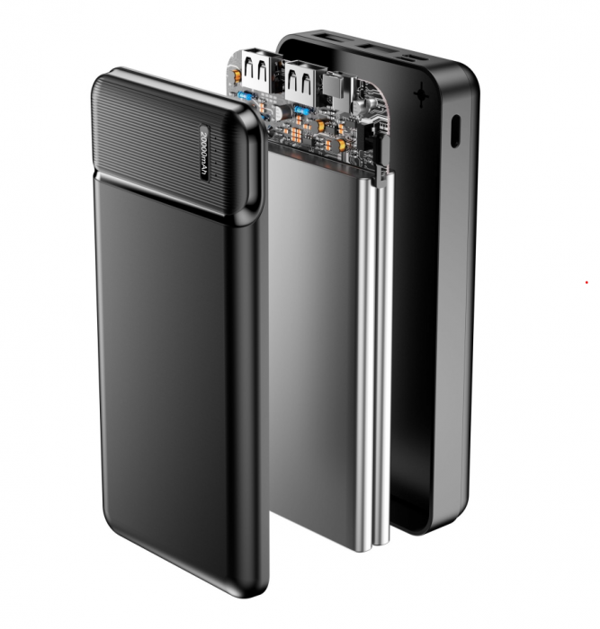 Baterie externa Maxlife MXPB-01, 20000 mAh, negru [8]