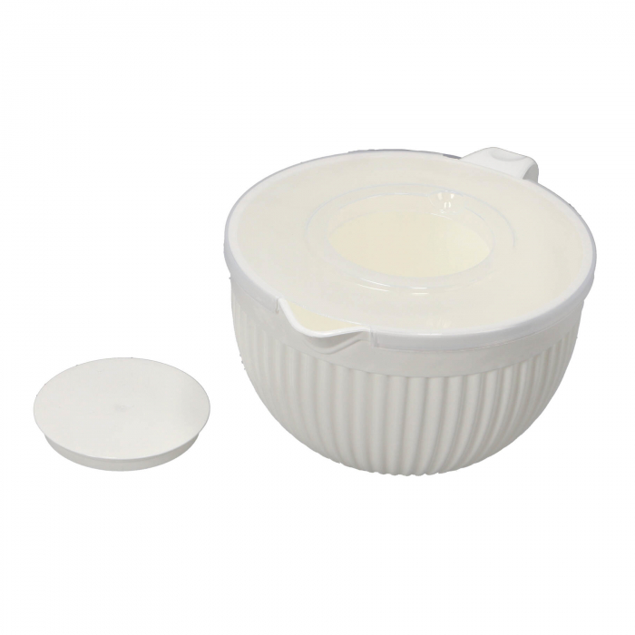 Bol Mixare Excellent Houseware, polipropilena, 28.5x22.5x14 cm, 3.5 l, alb [3]