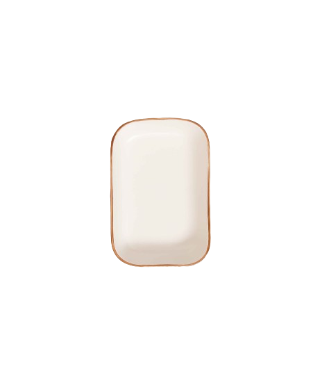 Excellent Houseware serving bowl, ceramic, 22x15x4 cm, 0.9 l, white [3]