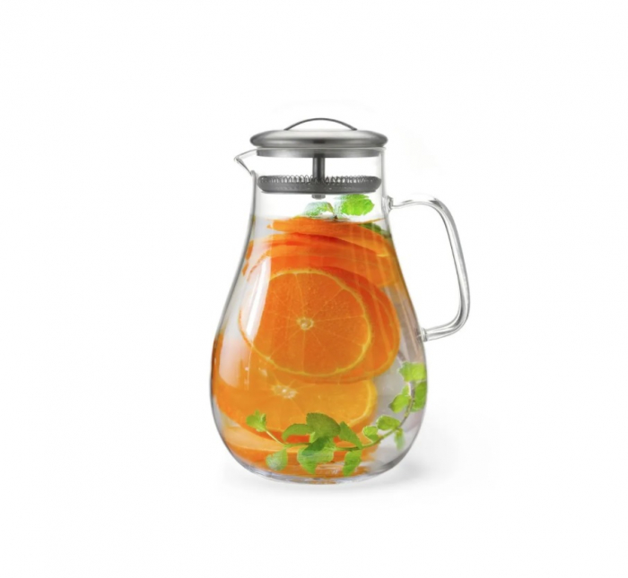 Fissman-Jug mug, borosilicate glass, 14.5x21.5 cm, transparent [3]