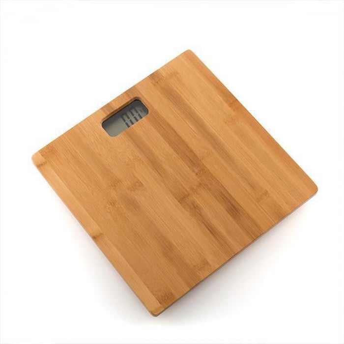 Cantar de baie Bathroom Solutions, bambus, 30x30 cm, maro/negru [1]