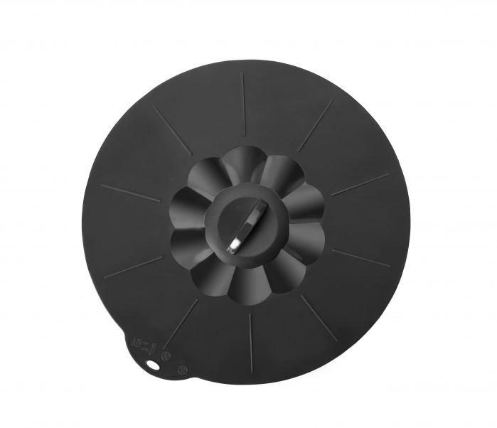 Capac silicon Ibili-Flexiform, plastic, 27.5 cm, negru [1]