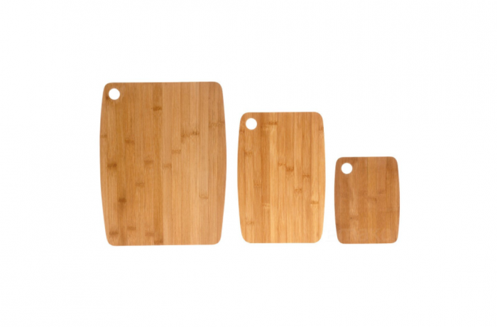 Set tocatoare Excellent Houseware, bambus, 38x29x0,9cm, maro [2]