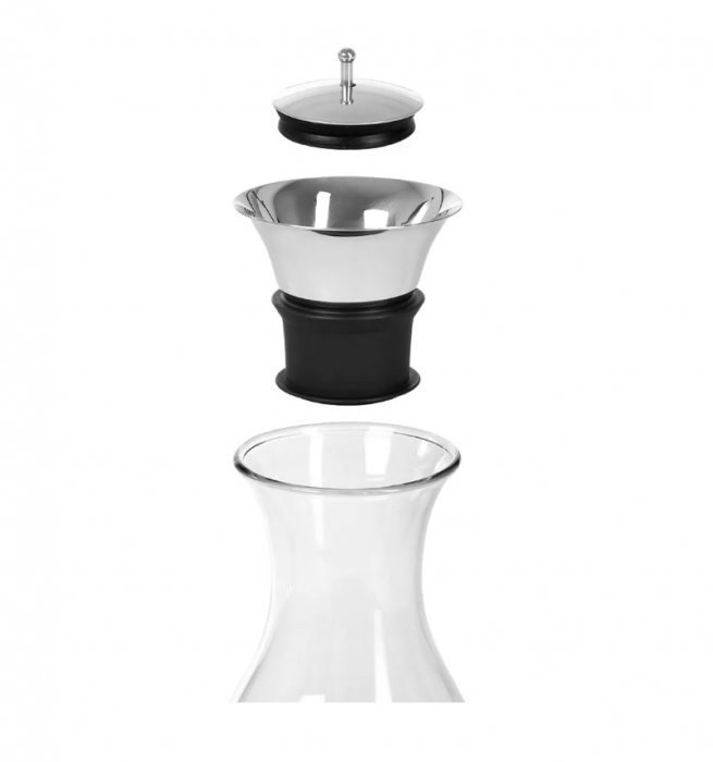 Carafa Fissman-Jug, sticla borosilicata, 14x14x24 cm, 1600 ml, transparent [3]