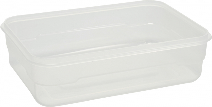 Caserola alimente Excellent Houseware, polipropilena, 23x16x7 cm, 1.2 l, transparent/verde [2]