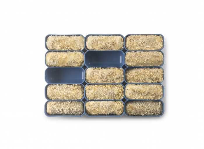 Caserola depozitare crochete Ibili-Kitchen Aids, plastic, 27x19x10.5 cm, albastru [3]