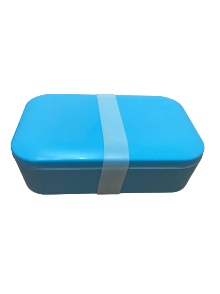 Caserola servire pranz Excellent Houseware, melamina, 19x12.5x6 cm, albastru [1]