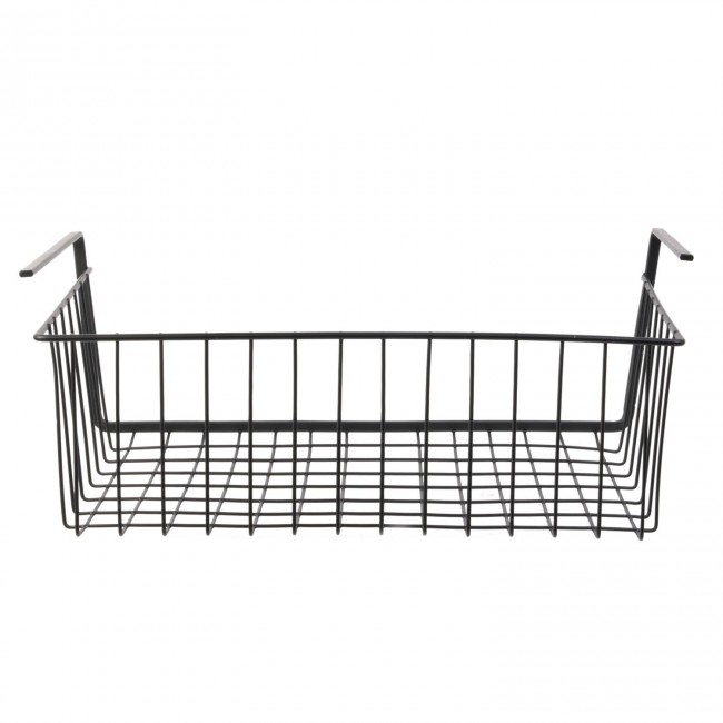 Cos depozitare atasabil Zeller, metal, 41x26x15 cm, negru [3]