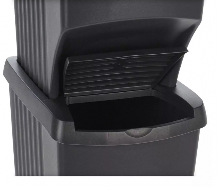 Excellent Houseware waste bin, polypropylene, 40x30x33 cm, 20 l, black [7]
