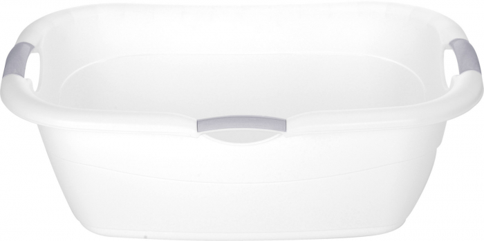 Cos rufe Excellent Houseware, polipropilena, 68x46x25 cm, alb [4]