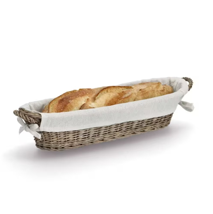 Cos servire paine Zeller, rachita/panza, 49x14x10 cm, maro [2]