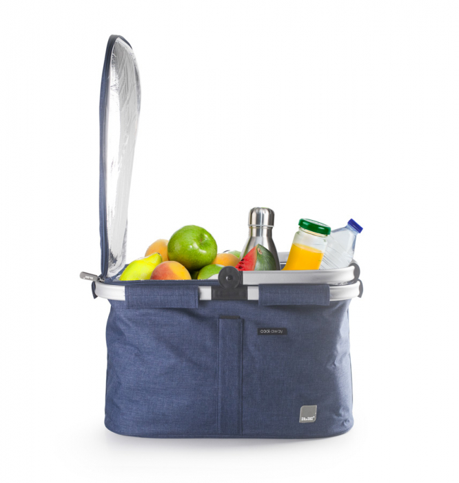 Cos termoizolant Ibili Dalvik, poliester, 47x28x24 cm, 27 l, albastru [2]