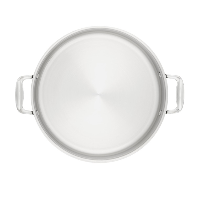 Cratita cu capac Stellar Profile, otel inoxidabil 18/10, 28 cm, 2.5 l, argintiu [4]