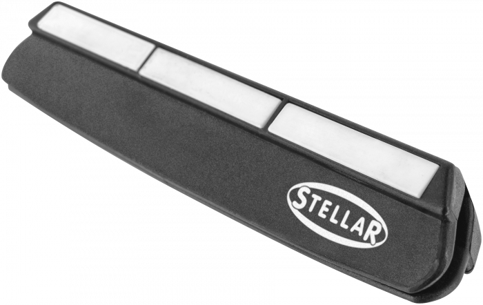 Cursor pentru piatra acutit cutite Stellar, ABS, 10x1.5x1.5 cm, negru/argintiu [1]