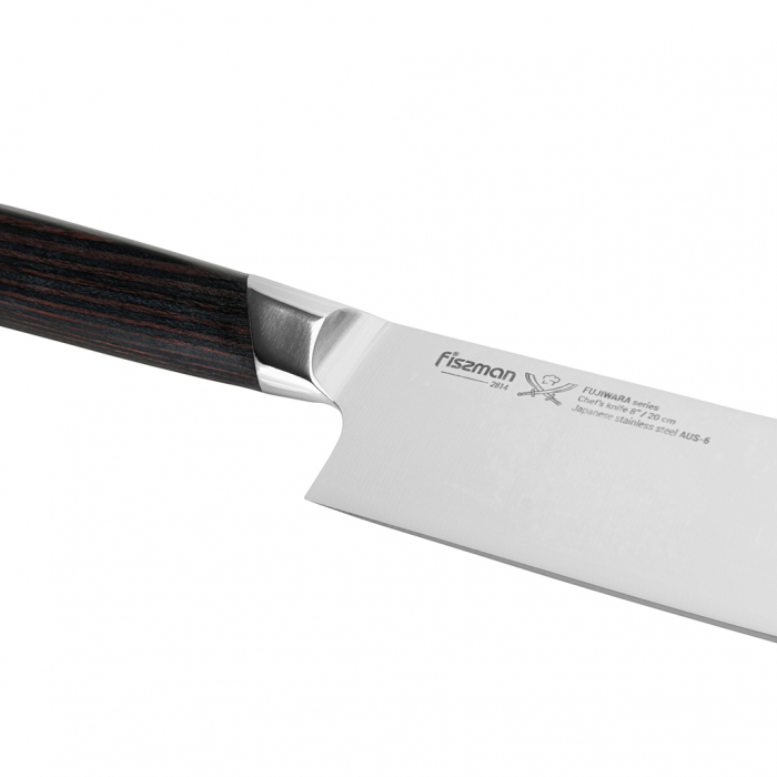 Cutit bucatar Fissman-Fujiwara, otel AUS-8, 20 cm, negru/argintiu [5]